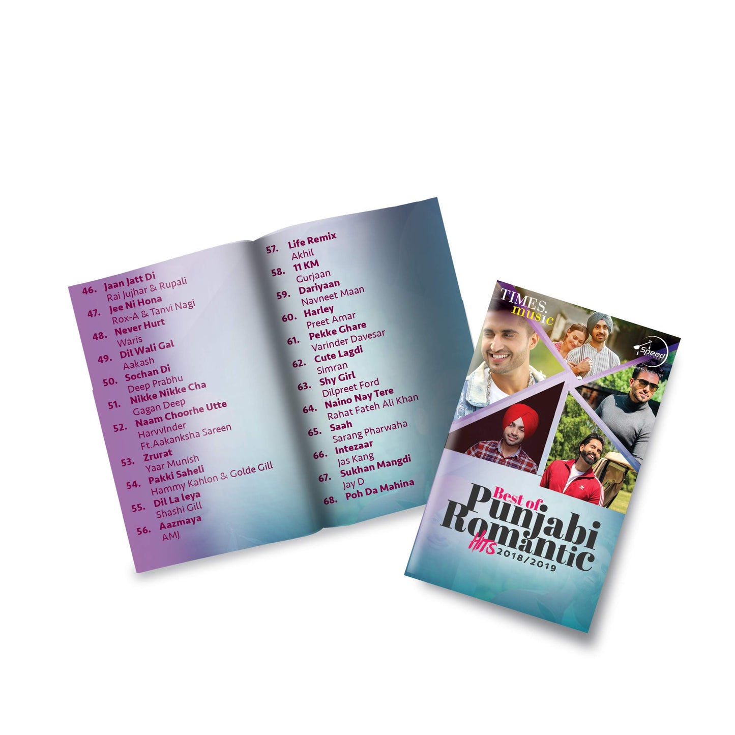 Best of Punjabi Romantic Hits 2018 - 2019 Music Card USB [USB Memory Stick]