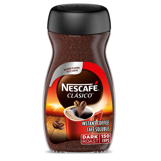 Nescaf Classico Dark Roast Instant Coffee 10.5 Oz