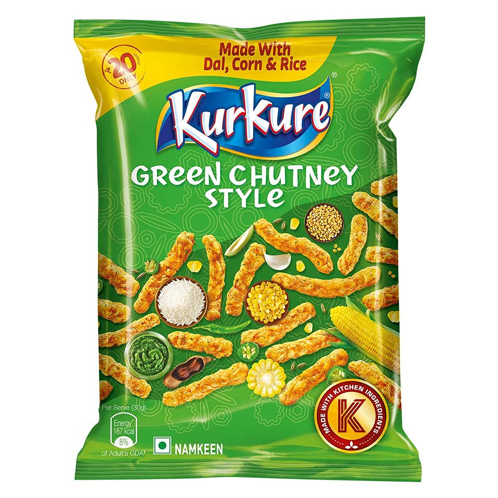 Kurkure Green Chutney Style 90 gms