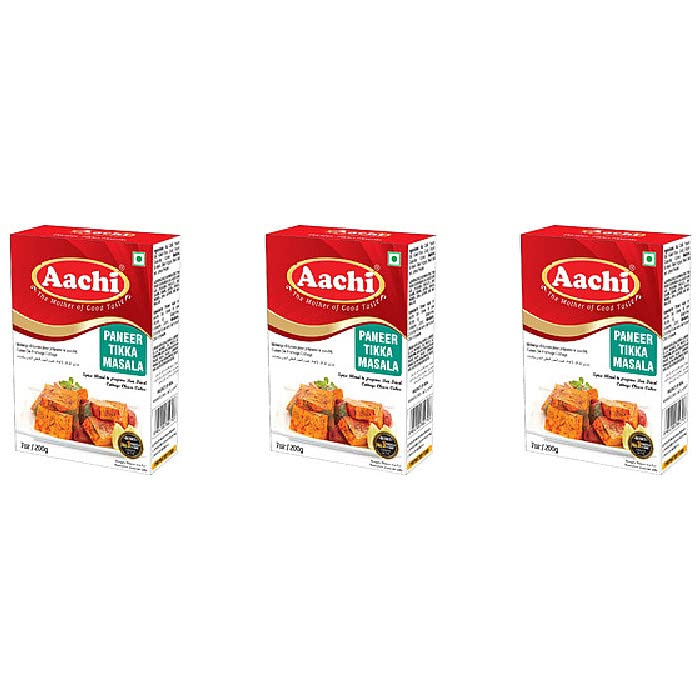 Pack Of 3 - Aachi Paneer Tikka Masala - 200 Gm