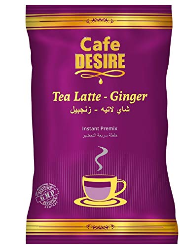 Cafe Desire Tea Latte Unsweetened Ginger 650 Grams