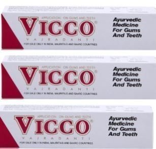 Vicco Vajradanti Toothpaste- 200g (Pack of 3)