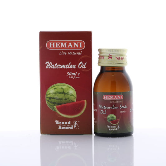 Hemani Watermelon Oil 30mL (1 OZ) - Edible Food Grade Oil - Internal & External Use