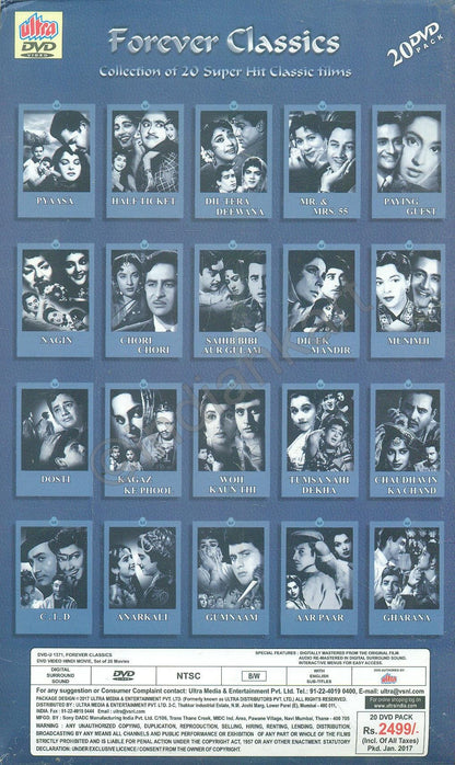 Forever Classics Hindi (20 DVD pack ) [DVD]