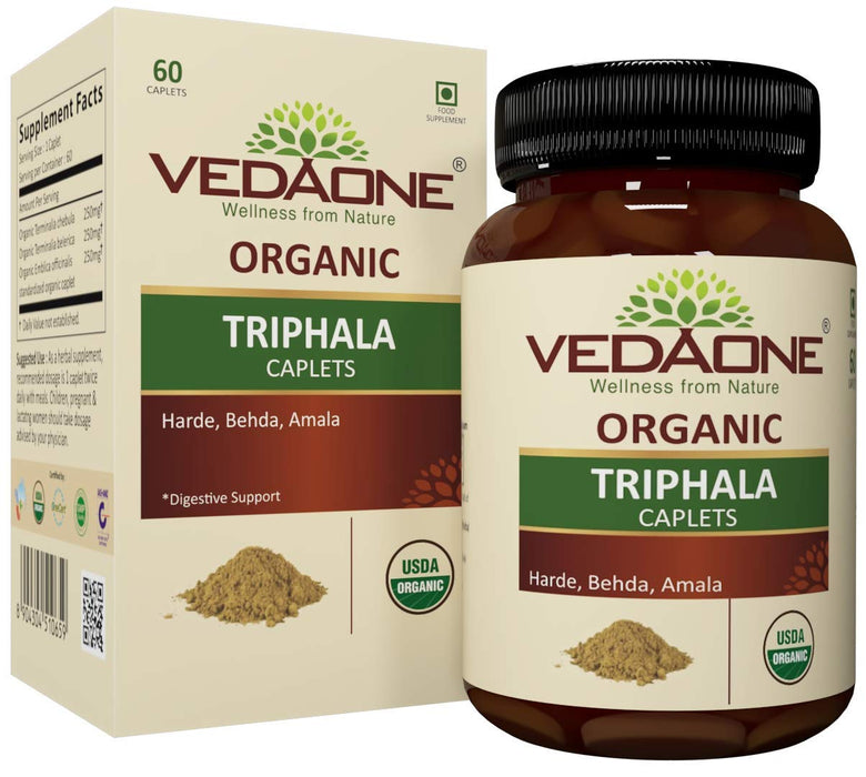 Vedaone Organic Triphala Caplet-60 Caplets