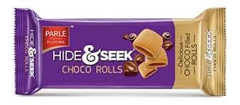 Parle Platina Hide&Seek Choco Roll Cookies Wafers Export 1 Pack