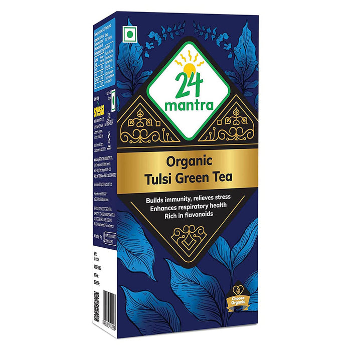 24 Mantra Organic Tulsi Green Tea - 50 gms