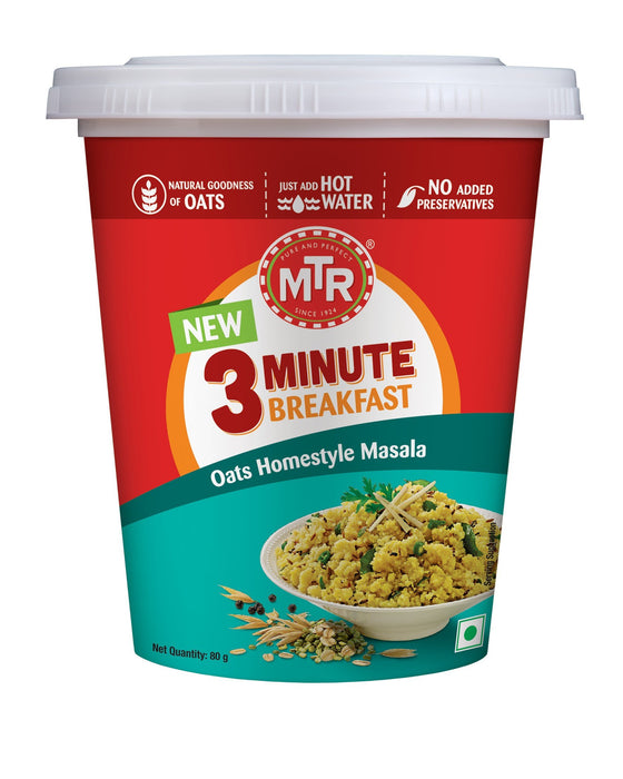 MTR 3-minute Breakfast- Oats Masala 80 gms