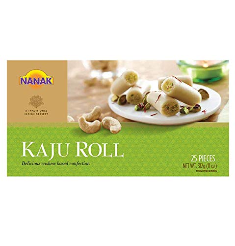Nanak Kaju Roll (Cashew Sweet) 25pc
