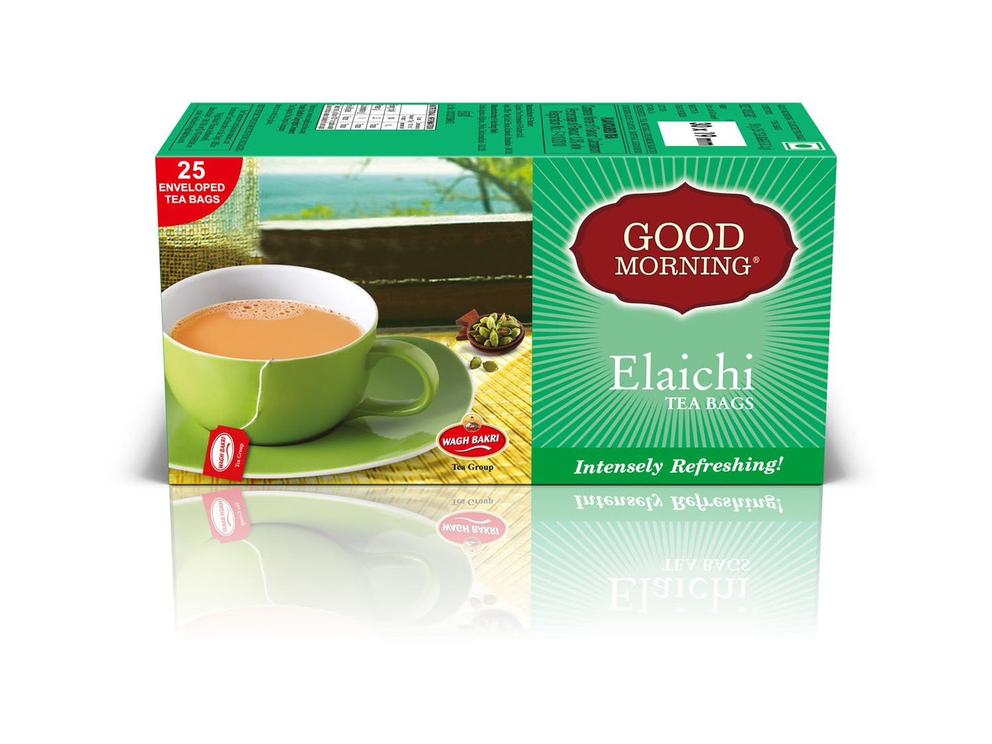 Wagh Bakri-Cardamom flavour 25 teabags