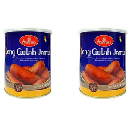 Pack Of 2 - Haldiram's Long Gulab Jamun - 1 kg