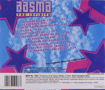 Aasma the Infinite [Audio CD] various