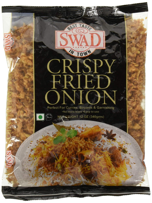 Swad Crispy Fried Onion 12 Oz