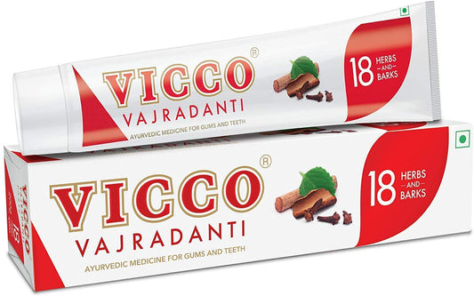 Vicco Vajradanti Herbal Toothpaste 200g (7oz) (Pack of 10)