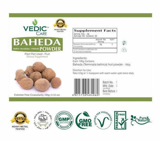 Vedic Care Baheda Powder 100gm