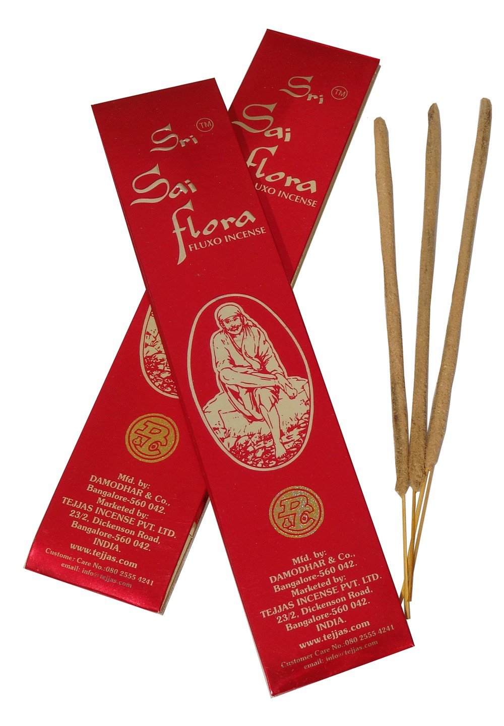 Sri Sai Flora Fluxo Incense 25 gram pkg