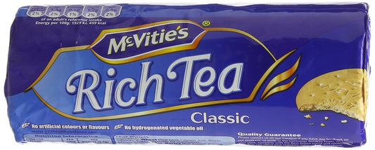 McVitie's Simply Classic Rich Tea Biscuits, 7.05-Ounce Package (Pack of 6)