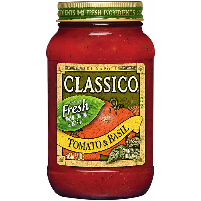 Classico Tomato & Basil Pasta Sauce 32 Oz