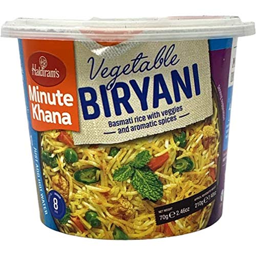 Haldiram's Minute Khana Vegetable Biryani - 70 Gm