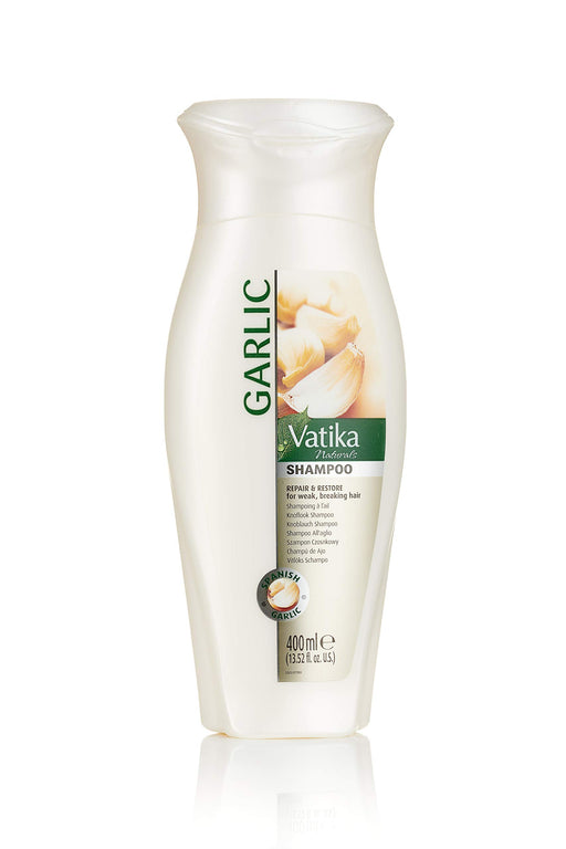 Dabur Vatika Naturals Garlic Shampoo 400ml - Mahaekart LLC