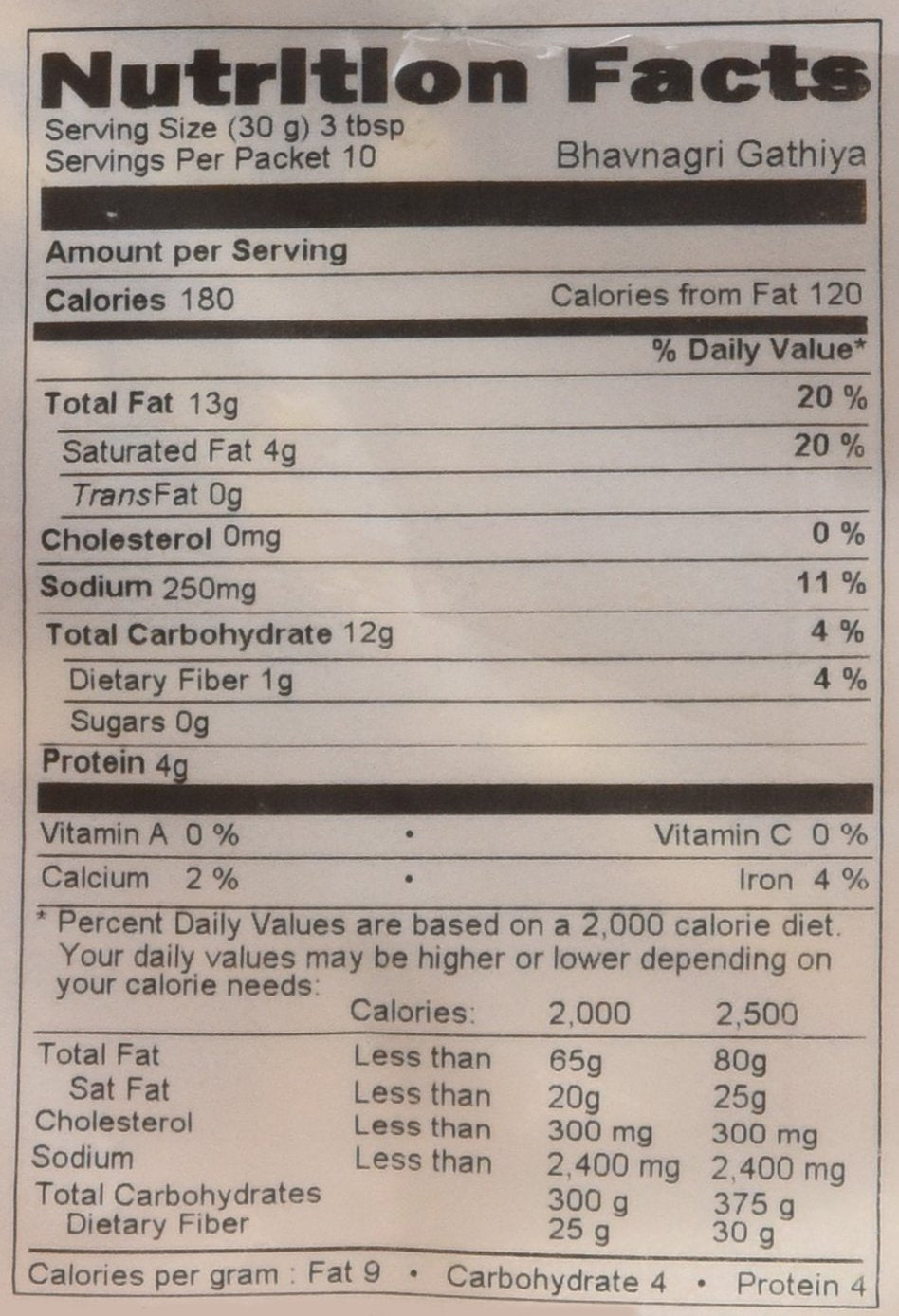 Surati - Bhavnagari Gathiya 300 gms