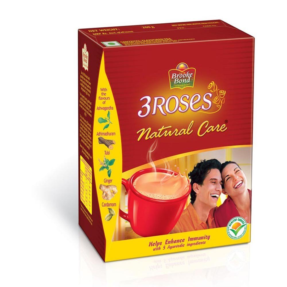 Brooke Bond red label 3 Roses 250 gms