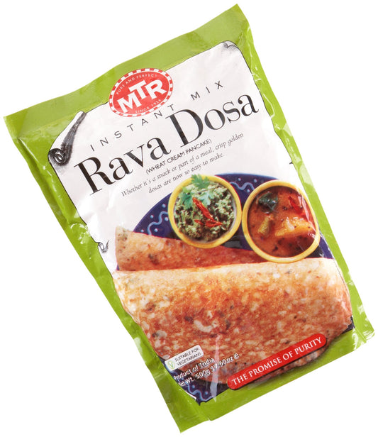 MTR 30440 Rava Dosa Mix 500-Grams Pouch (Pack of 6)