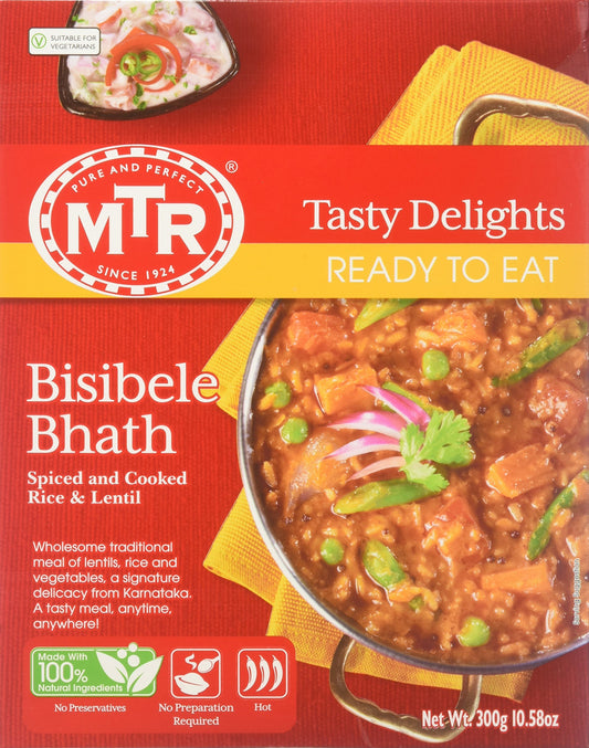 MTR Ready To Eat Bisibele Bhath 300 gms