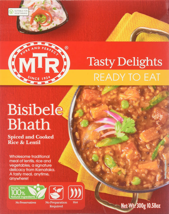 MTR Ready To Eat Bisibele Bhath 300 gms