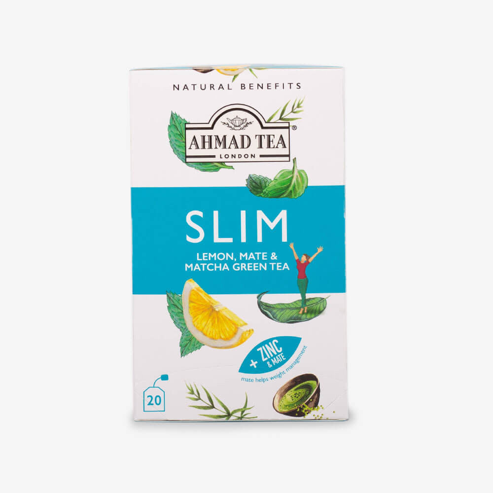 Ahmad Tea Energy- Slim Lemon, Mate And Matcha Green Tea 20 teabags