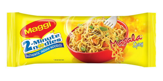 Maggi Masala 2-Minute Noodles India Snack - (280 Grams) 8 Pack