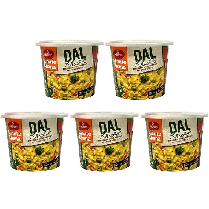 Pack Of 5 - Haldiram's Minute Khana Dal Khichdi - 60 Gm