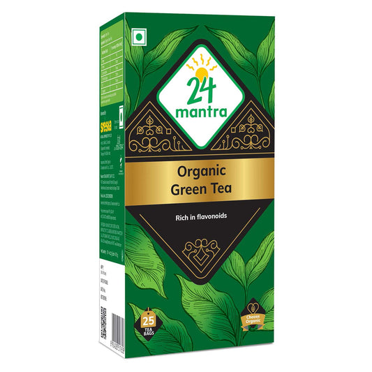 24 Mantra Organic Green Tea - 25 Teabags