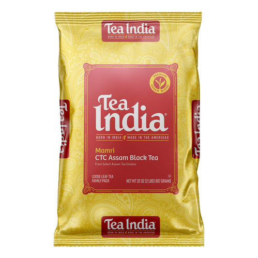 Tea India - Mamri CTC Assam Black Tea loose leaf 32 Oz