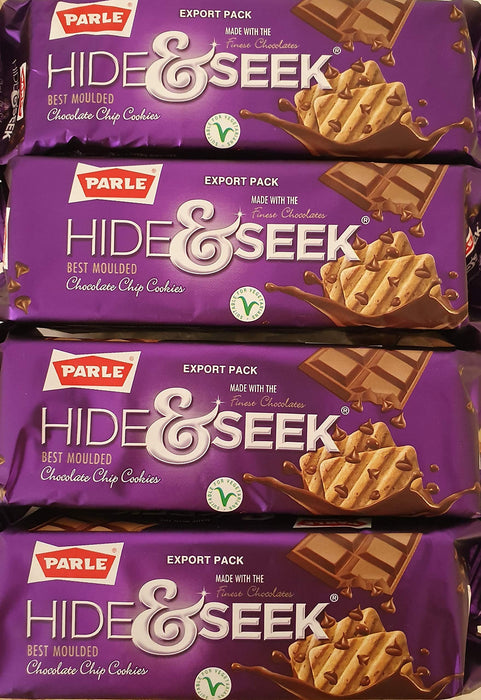 Parle Hide & Seek Chocolate Chip Cookies (Pack of 4)