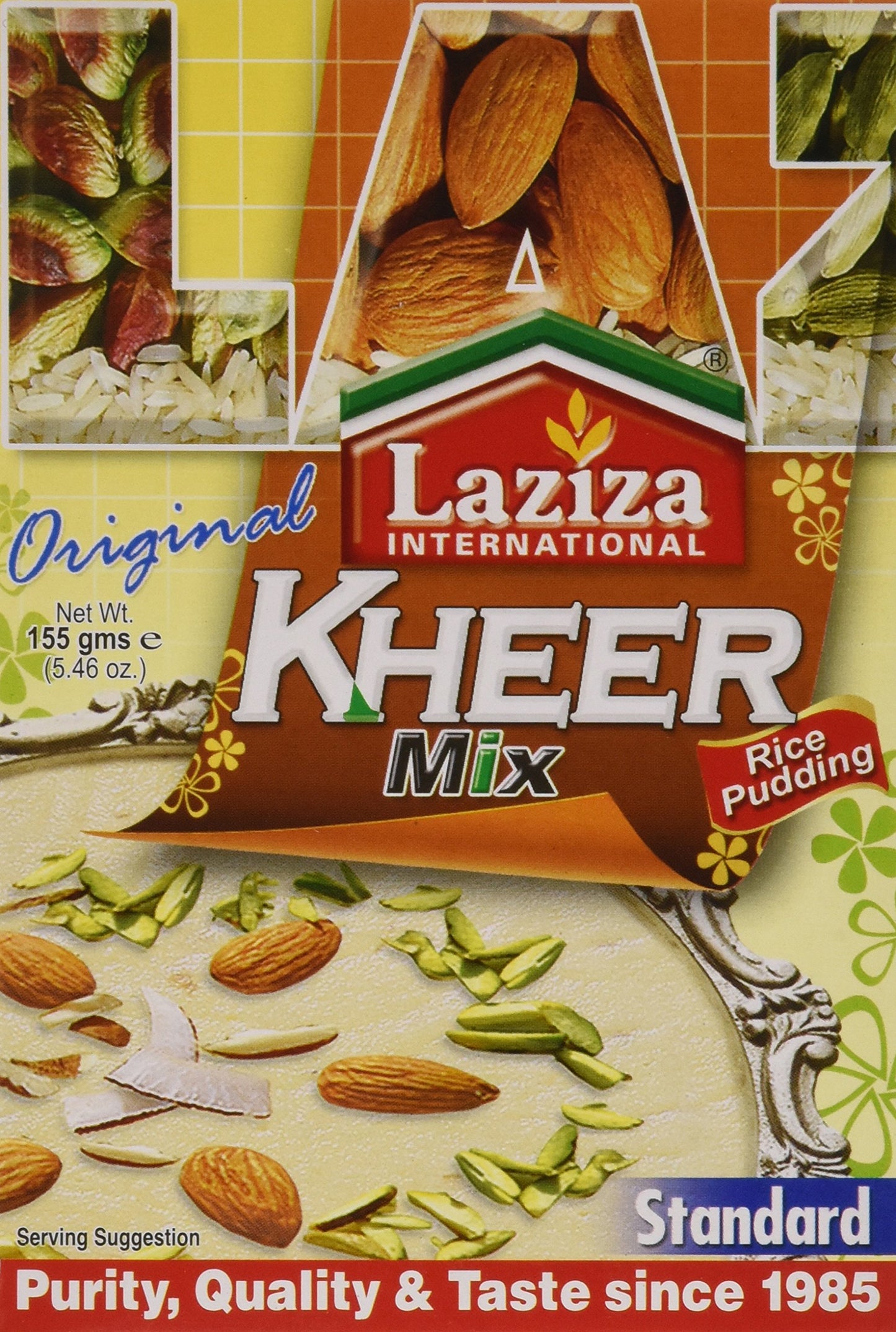 Laziza Kheer Mix- Standard 155 gms - Food / Masala / Dal