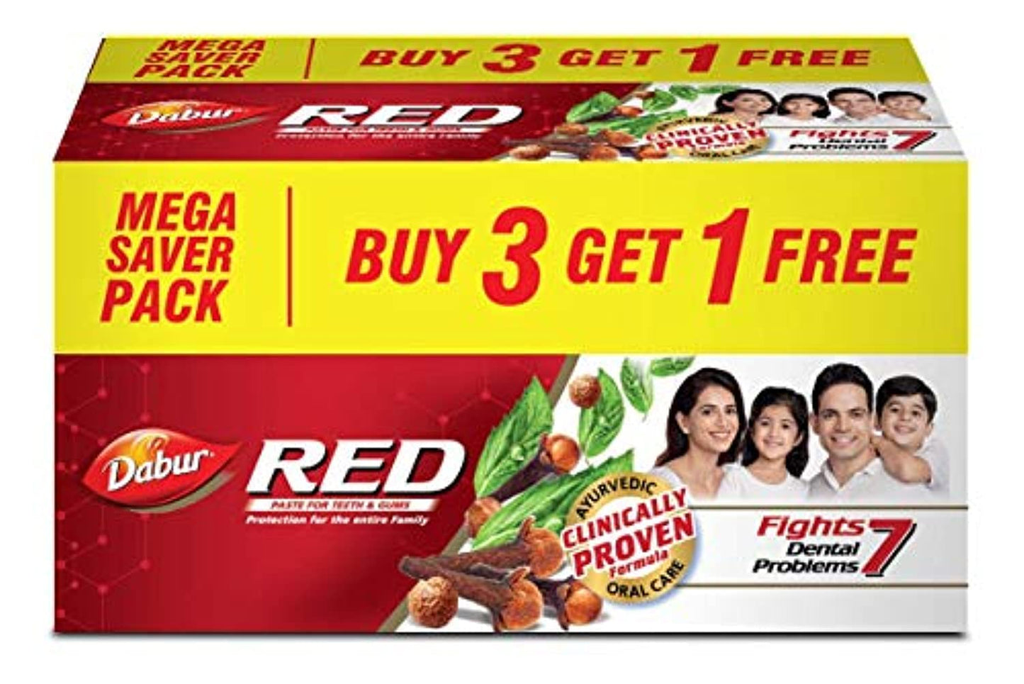 Dabur Red Paste Ayurvedic Toothpaste 600 gm