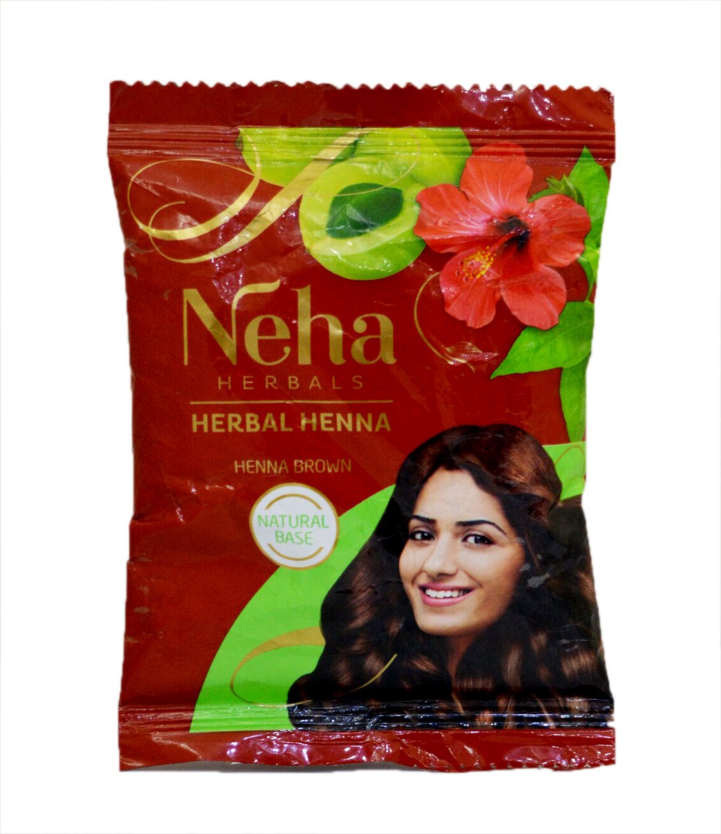 Neha Herbal Hair Color Brown 20gm x 3