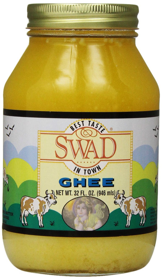 Swad Pure Ghee Clarified Butter, 32 Ounce