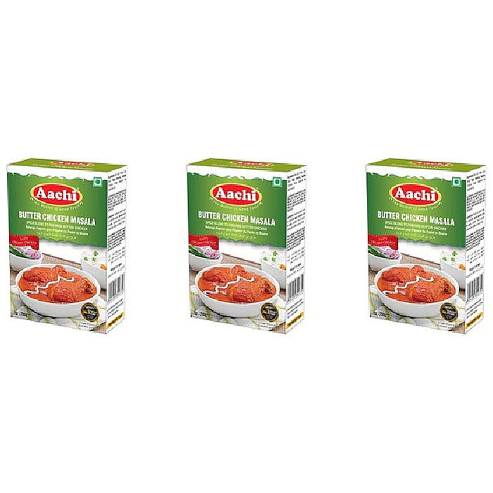 Pack Of 3 - Aachi Butter Chicken Masala - 200 Gm