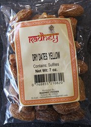 Radhey Dry Dates Yellow 7 oz