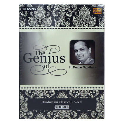 The Genius of Pt. Kumar Gandharv (Hindustani Classical - Vocal) (Set of 3 Audio CDs) [Audio CD]