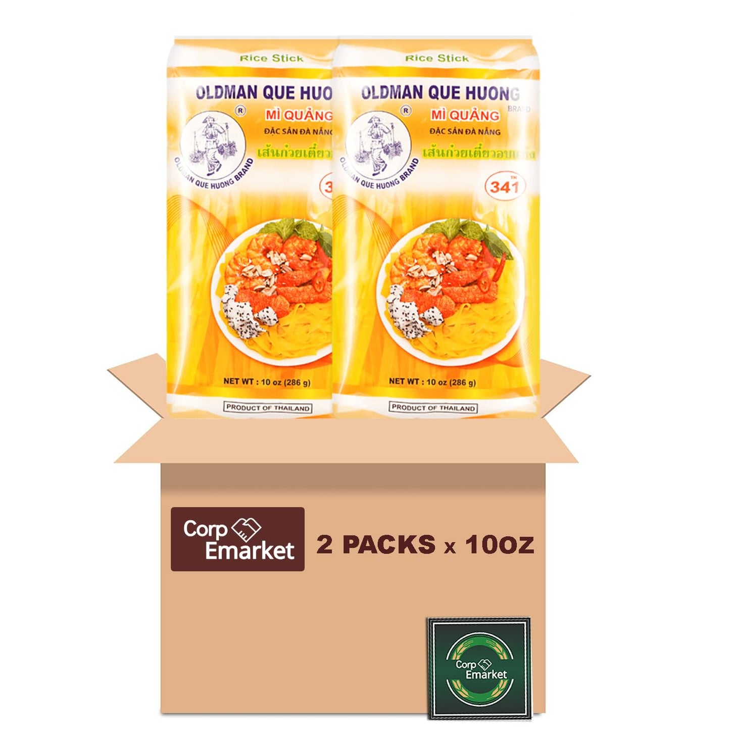 Mi Quang Old Man Que Huong 20oz x 2 packs