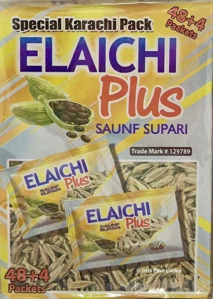 Elaichi Plus Saunf Supari 48 Packets - Mahaekart LLC