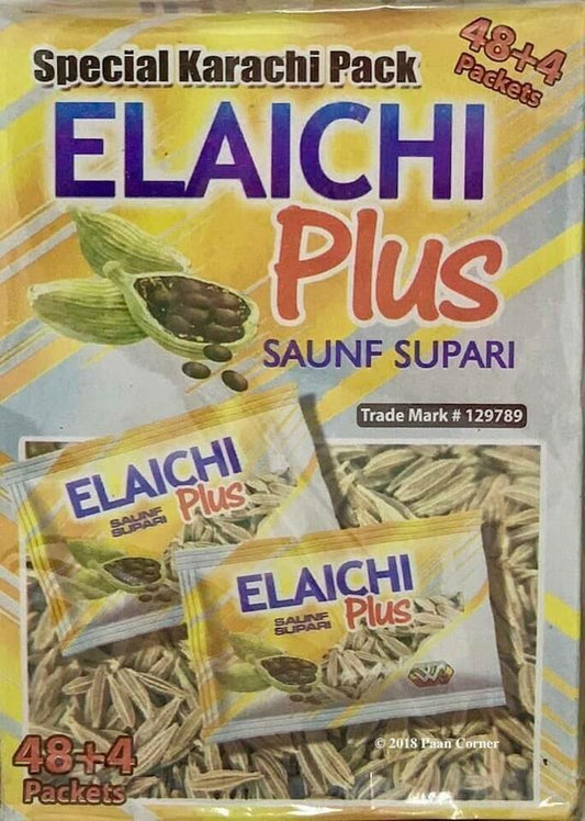 Elaichi Plus Saunf Supari 48 Packets - Mahaekart LLC