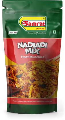 Samrat Nadiadi Mix 400 gm - Snacks & Savory