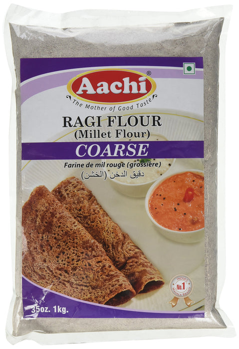 Aachi, Ragi Flour (Millet Flour) (Coarse), 2 Pound(LB)