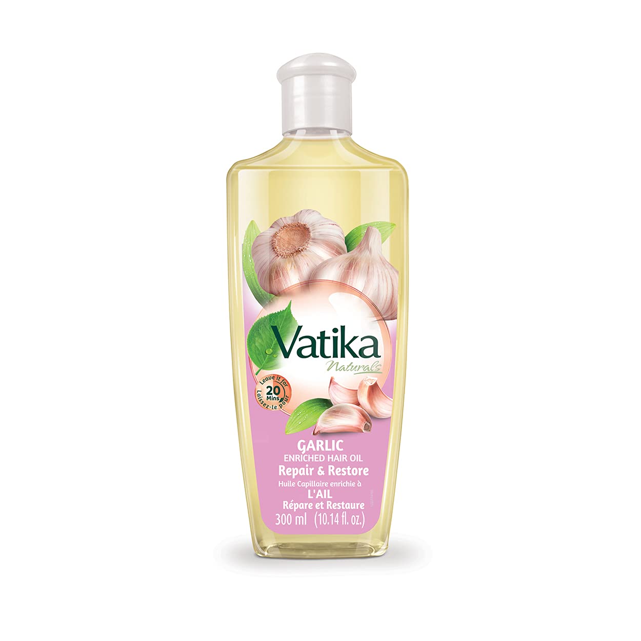 Vatika Naturals Garlic Enriched Hair Oil 300 ml