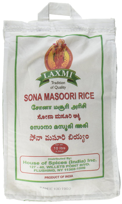 Laxmi Sonamasuri Rice 10 lbs