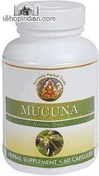 Mucuna - Nerve Tonic (Sandhu's Ayurveda) - 60 Capsules